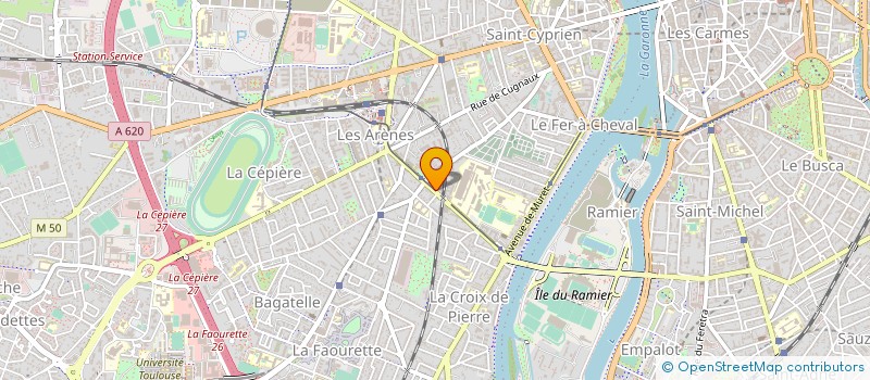 localisation de l'entreprise 341 758 373 à TOULOUSE
