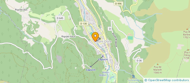 localisation de l'entreprise 341 827 392   MONT-DORE