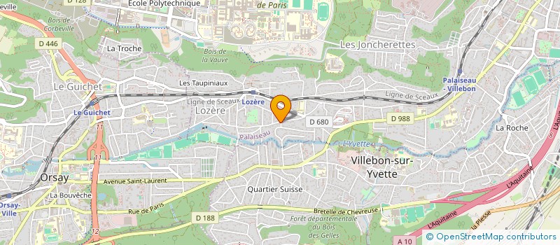 localisation de l'entreprise 341 960 193 à PALAISEAU