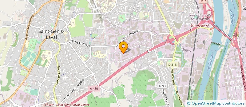 localisation de l'entreprise 341 968 816   SAINT-GENIS-LAVAL