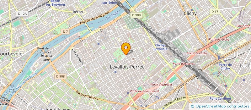 localisation de l'entreprise 341 972 420 à COURBEVOIE