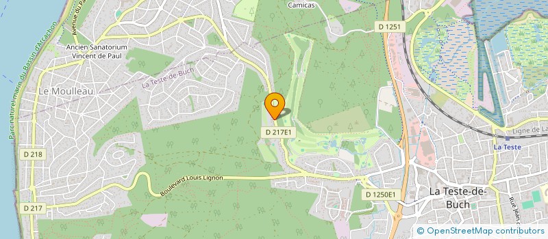 localisation de l'entreprise 341 983 021   LA TESTE-DE-BUCH