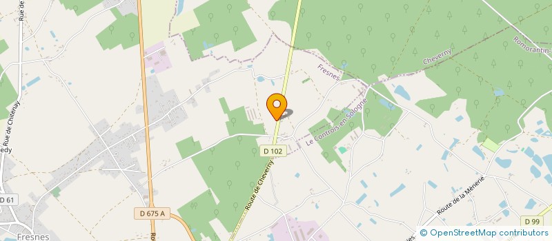 localisation de l'entreprise 342 091 899   LE CONTROIS-EN-SOLOGNE