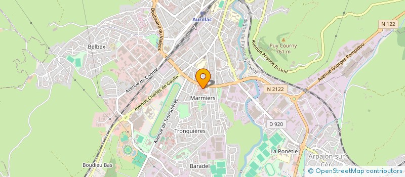 localisation de l'entreprise 342 223 021   GRAULHET