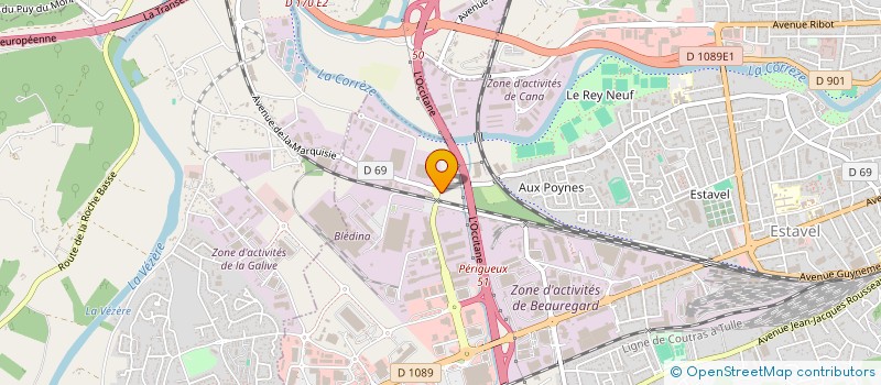 localisation de l'entreprise 342 260 965   BRIVE-LA-GAILLARDE