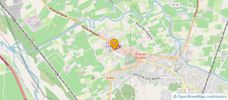 localisation de l'entreprise 342 283 827 à CAVAILLON