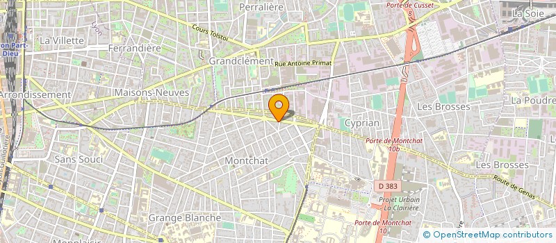 localisation de l'entreprise 342 567 740   CALUIRE-ET-CUIRE