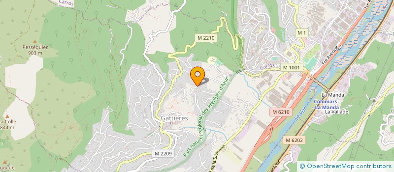 localisation de l'entreprise 342 655 263 à GRASSE