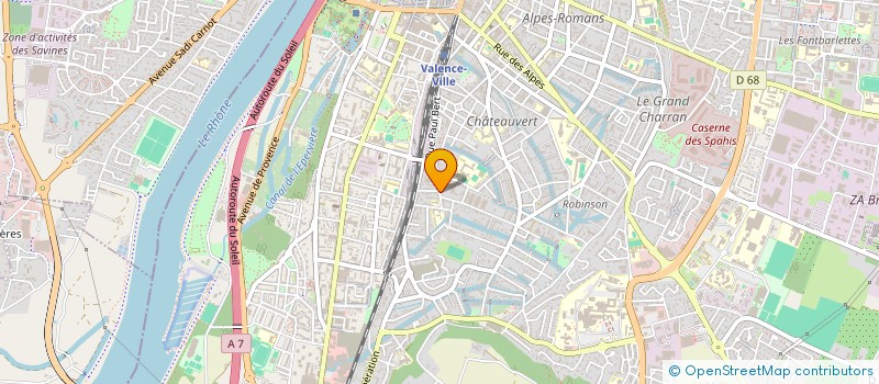 localisation de l'entreprise 342 751 799   VALENCE