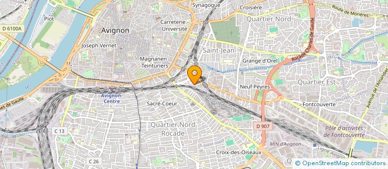 localisation de l'entreprise 342 755 964   AVIGNON