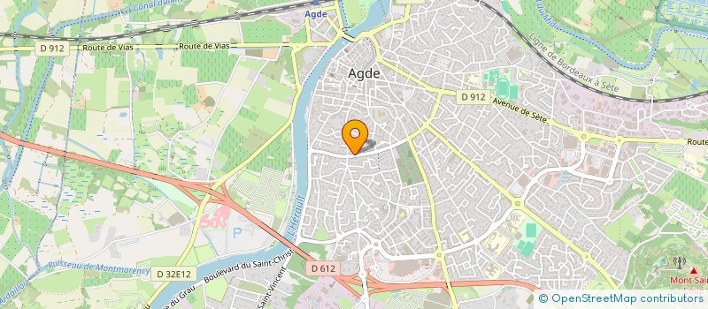 localisation de l'entreprise 342 758 836   AGDE