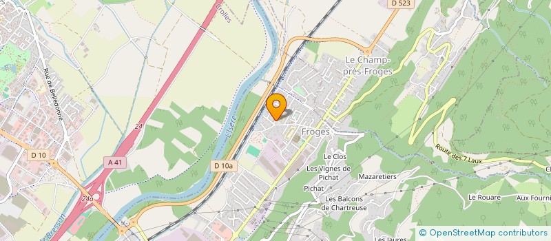 localisation de l'entreprise 342 799 392   COULOUNIEIX-CHAMIERS