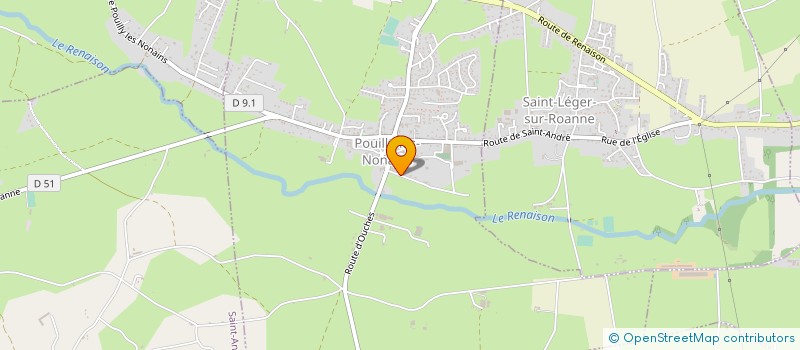 localisation de l'entreprise 342 799 707   POUILLY-LES-NONAINS