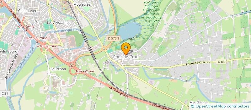 localisation de l'entreprise 342 803 095   ARLES