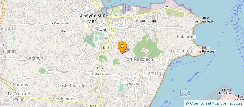 localisation de l'entreprise 342 807 260  à HYERES