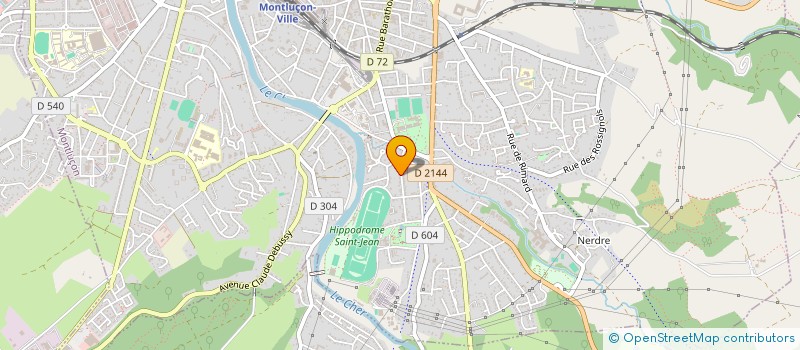 localisation de l'entreprise 342 979 085   MONTLUCON