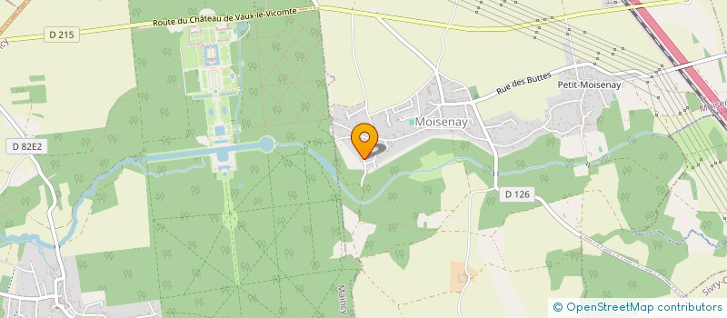 localisation de l'entreprise 343 007 480   MOISENAY