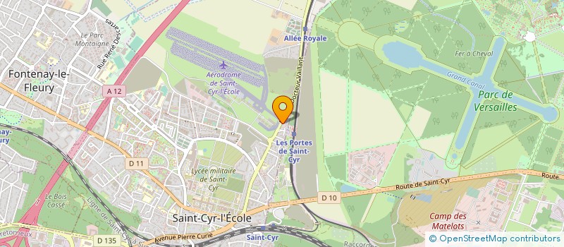 localisation de l'entreprise 343 032 488  à SAINT-CYR-L'ECOLE