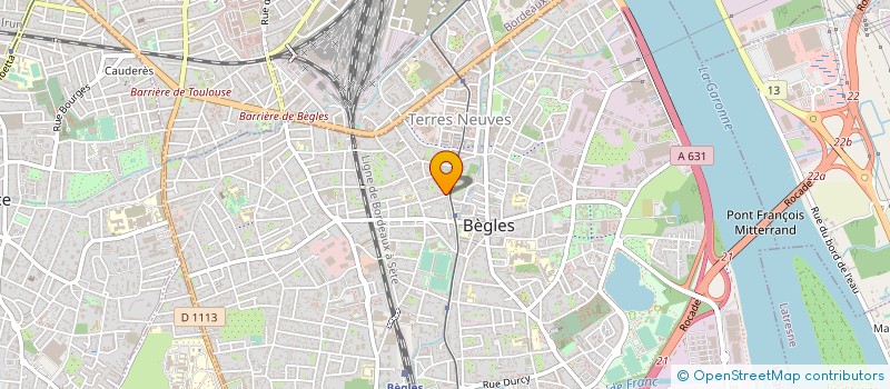localisation de l'entreprise 343 161 451  à BEGLES