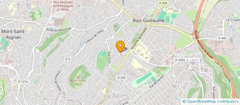 localisation de l'entreprise 343 226 700   LYON