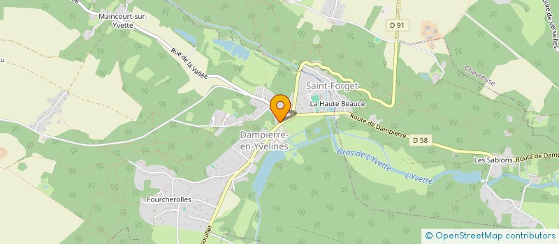 localisation de l'entreprise 343 313 300   DAMPIERRE-EN-YVELINES