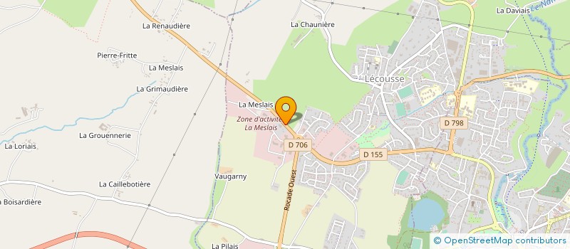 localisation de l'entreprise 343 415 717 à FOUGERES