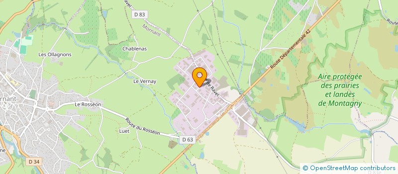 localisation de l'entreprise 343 420 204   MORNANT