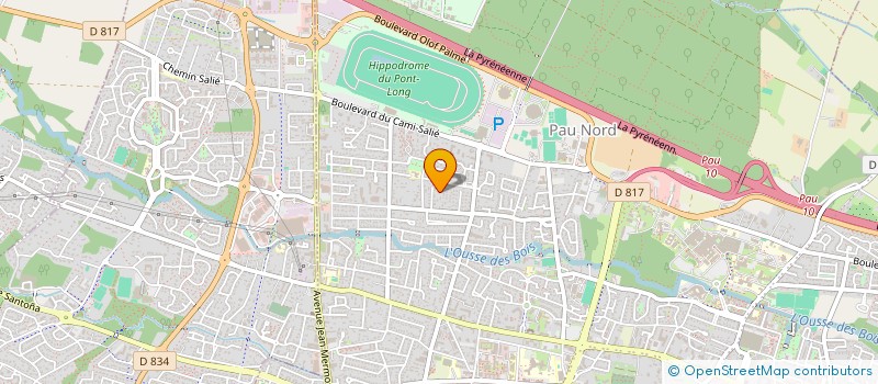 localisation de l'entreprise 343 484 069   SERRES-CASTET