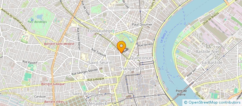 localisation de l'entreprise 343 555 777   BAZAS