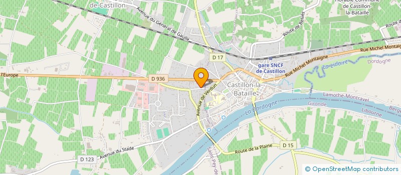 localisation de l'entreprise 343 586 228   SAINT-MAGNE-DE-CASTILLON