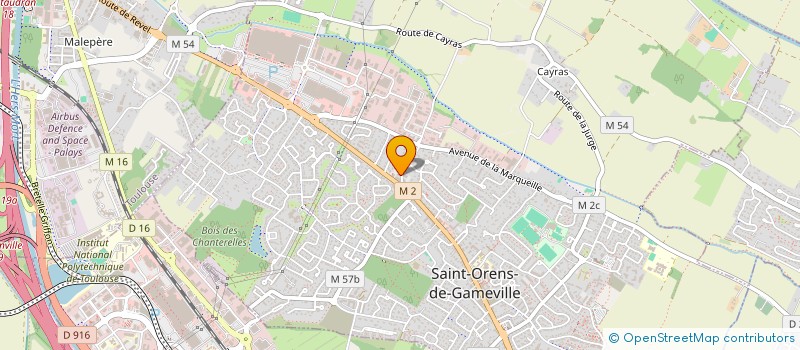 localisation de l'entreprise 343 673 042   CASTELGINEST