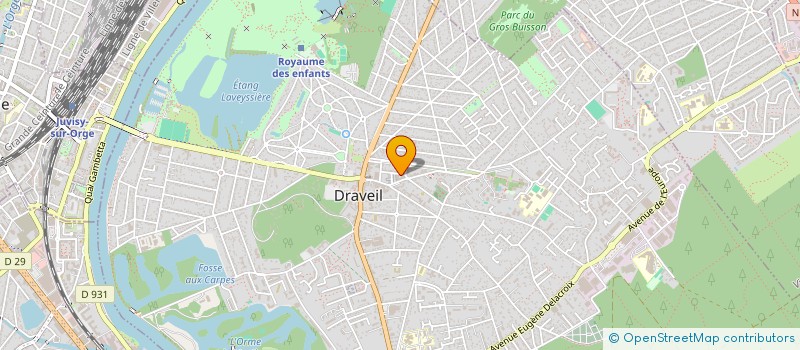 localisation de l'entreprise 343 742 516  à DRAVEIL