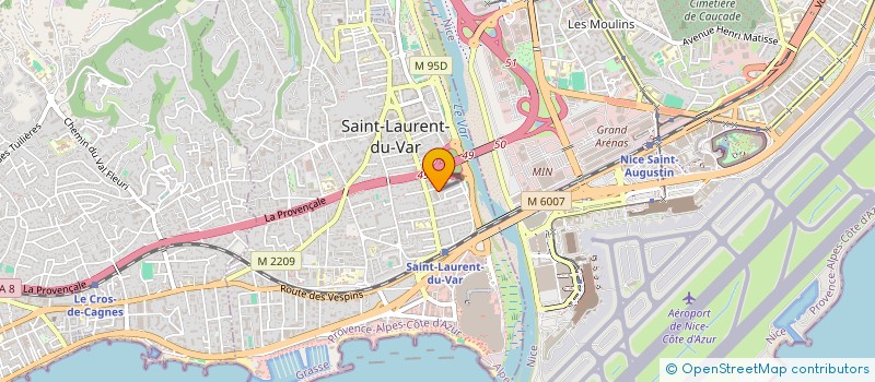 localisation de l'entreprise 343 807 111   CAGNES-SUR-MER