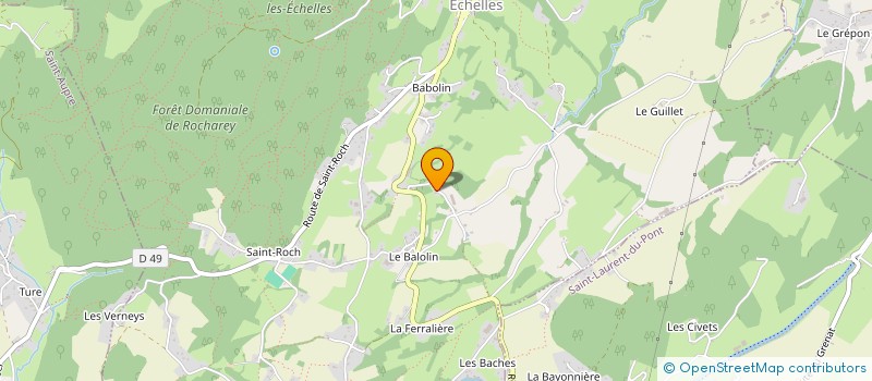 localisation de l'entreprise 343 825 626   SAINT-LAURENT-DU-PONT