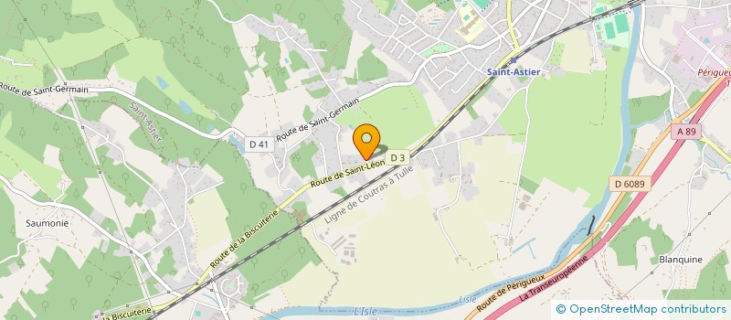 localisation de l'entreprise 343 878 070   SAINT-ASTIER