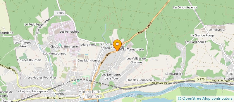 localisation de l'entreprise 343 911 400   PONTLEVOY