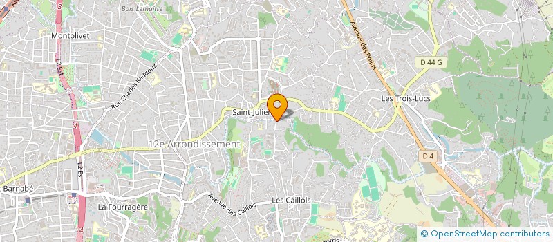 localisation de l'entreprise 343 987 889   MARSEILLE