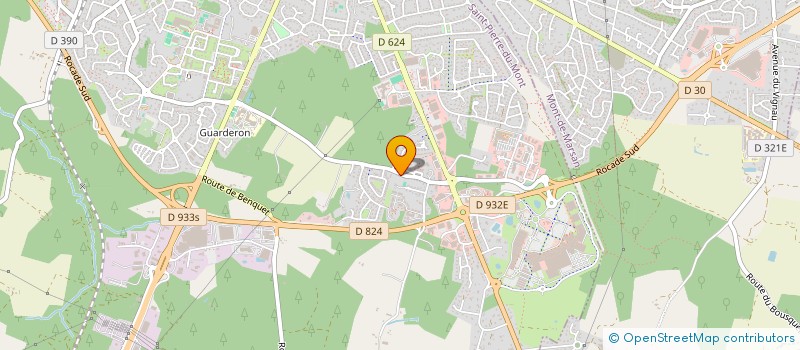 localisation de l'entreprise 343 BOULEVARD DE MONT ALMA  SAINT-PIERRE-DU-MONT