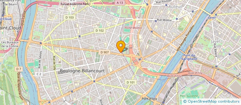 localisation de l'entreprise 344 038 096 à BOULOGNE-BILLANCOURT