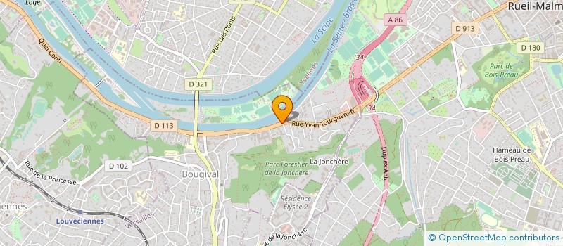 localisation de l'entreprise 344 120 191   COURBEVOIE