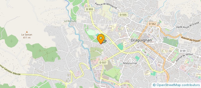 localisation de l'entreprise 344 198 916   DRAGUIGNAN