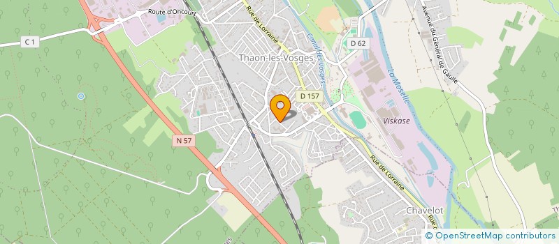 localisation de l'entreprise 344 214 960   THAON-LES-VOSGES