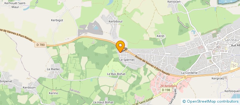 localisation de l'entreprise 344 227 327   SARZEAU