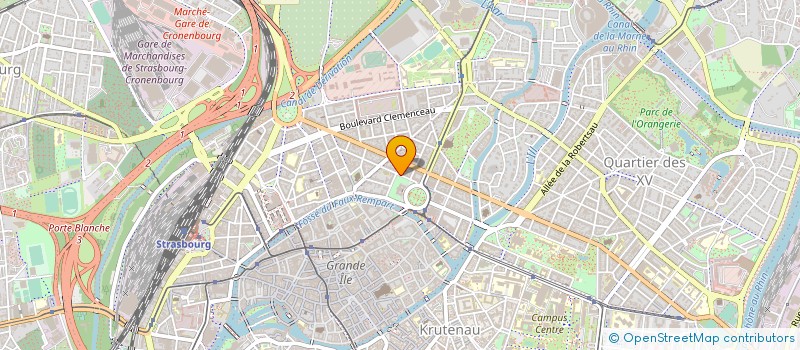 localisation de l'entreprise 344 302 369 à STRASBOURG