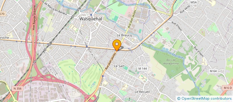 localisation de l'entreprise 344 304 720 à MARCQ-EN-BARŒUL