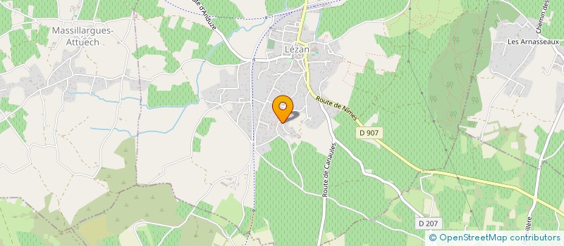 localisation de l'entreprise 344 404 199   LEZAN