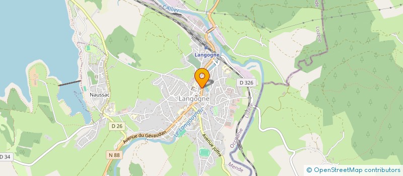 localisation de l'entreprise 344 482 179   LANGOGNE