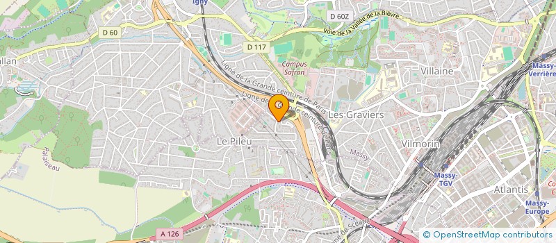 localisation de l'entreprise 344 517 123 à MASSY