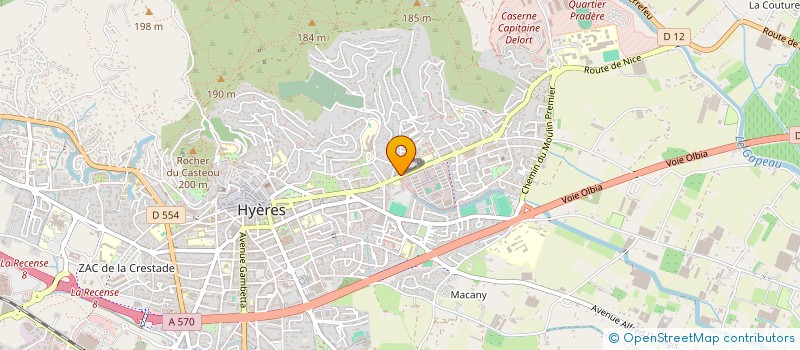 localisation de l'entreprise 344 521 414   HYERES