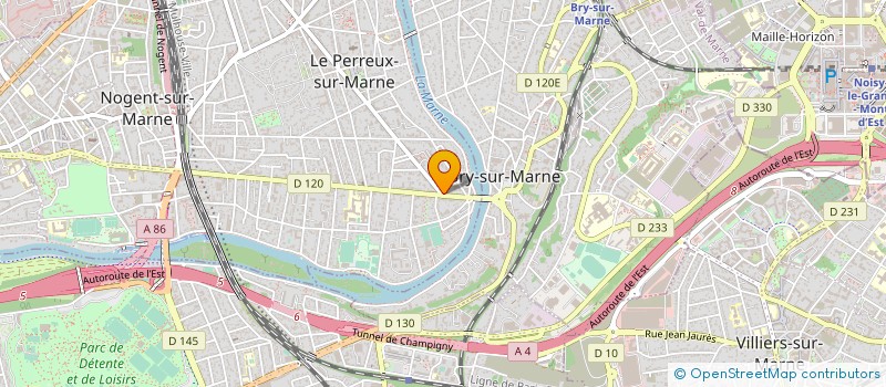 localisation de l'entreprise 344 633 839   LE PERREUX-SUR-MARNE